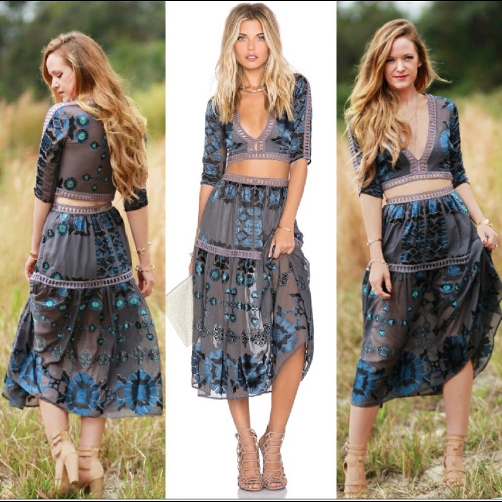 FOR LOVE AND LEMONS BARCELONA TOP AND SHIRT